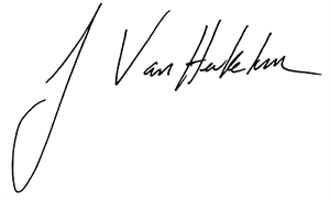 Jason Van Heukelum signature 