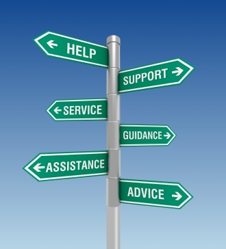 Roadsigns of support 