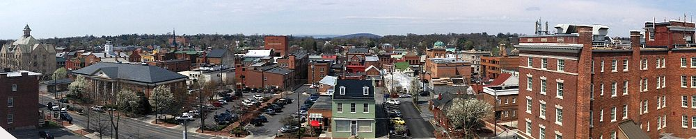 Aerial view of Winchester 