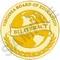VDOE seal of biliteracy example